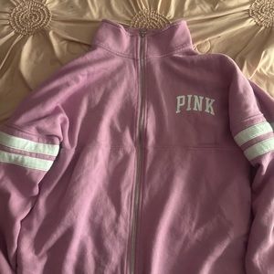 VS PINK zip up sweater